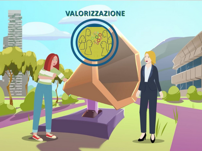 Animazione 2D video Trasparenza e Partecipazione Vale e Ambra