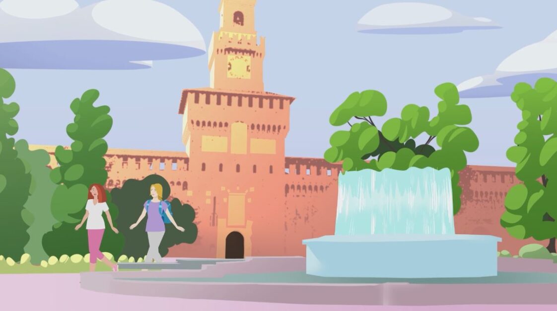 Animazione 2D video Salute Umana Vale e Ambra Milano